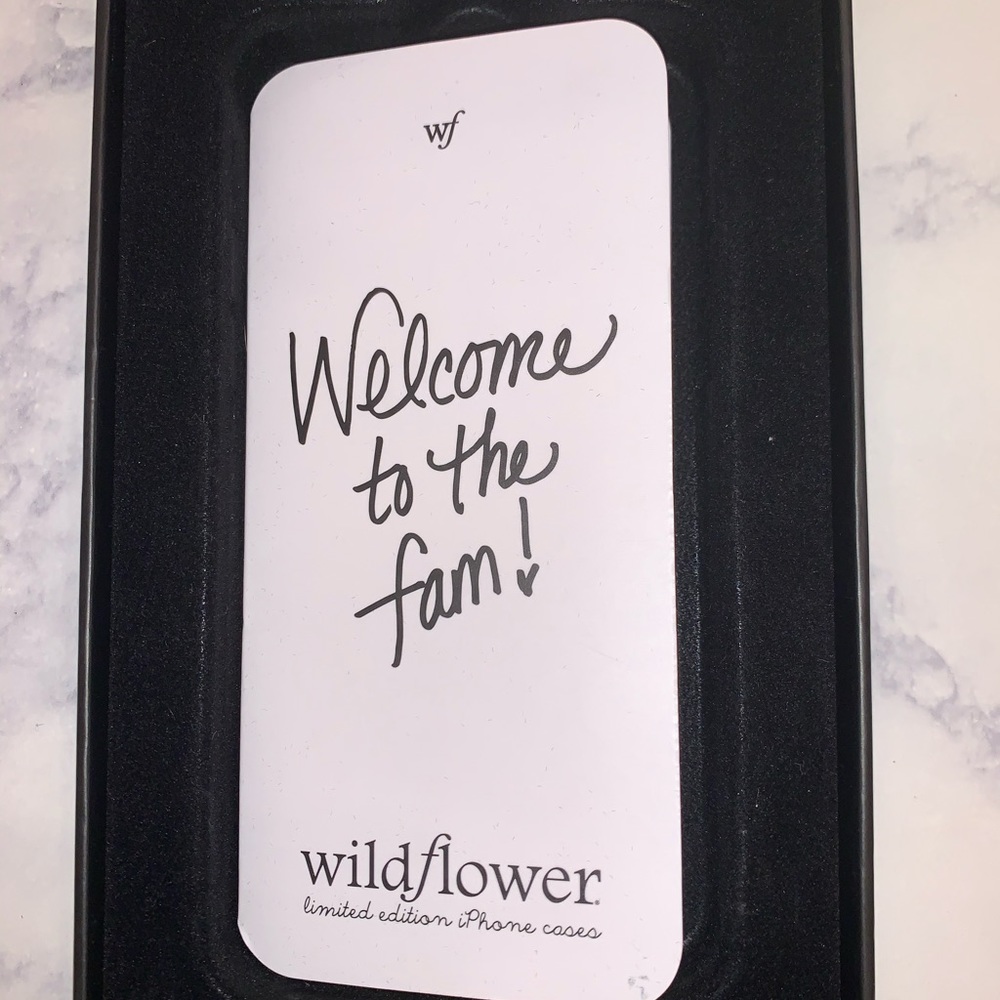 Pink Wildflower iPhone 6/7/8 case - Picture 3 of 3